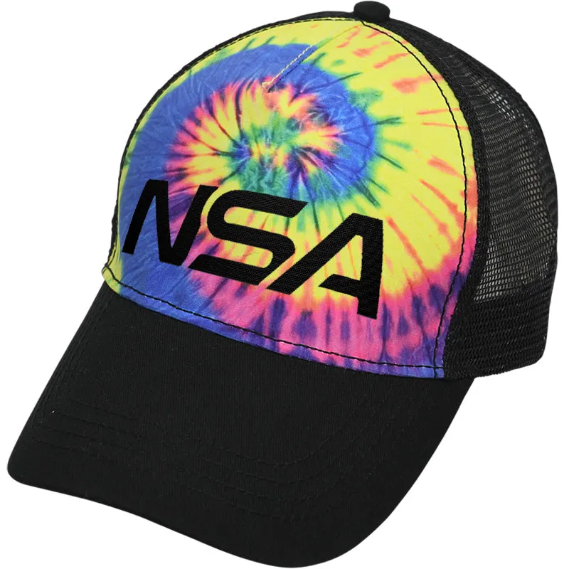 Tie Dye Snapback Hat from NSA Classic Series