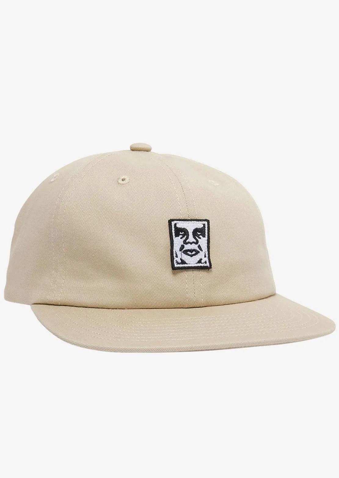 Obey Men's Icon Patch Panel Strapback Cap