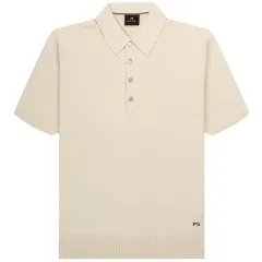 Grey Paul Smith Classic Knit Polo,