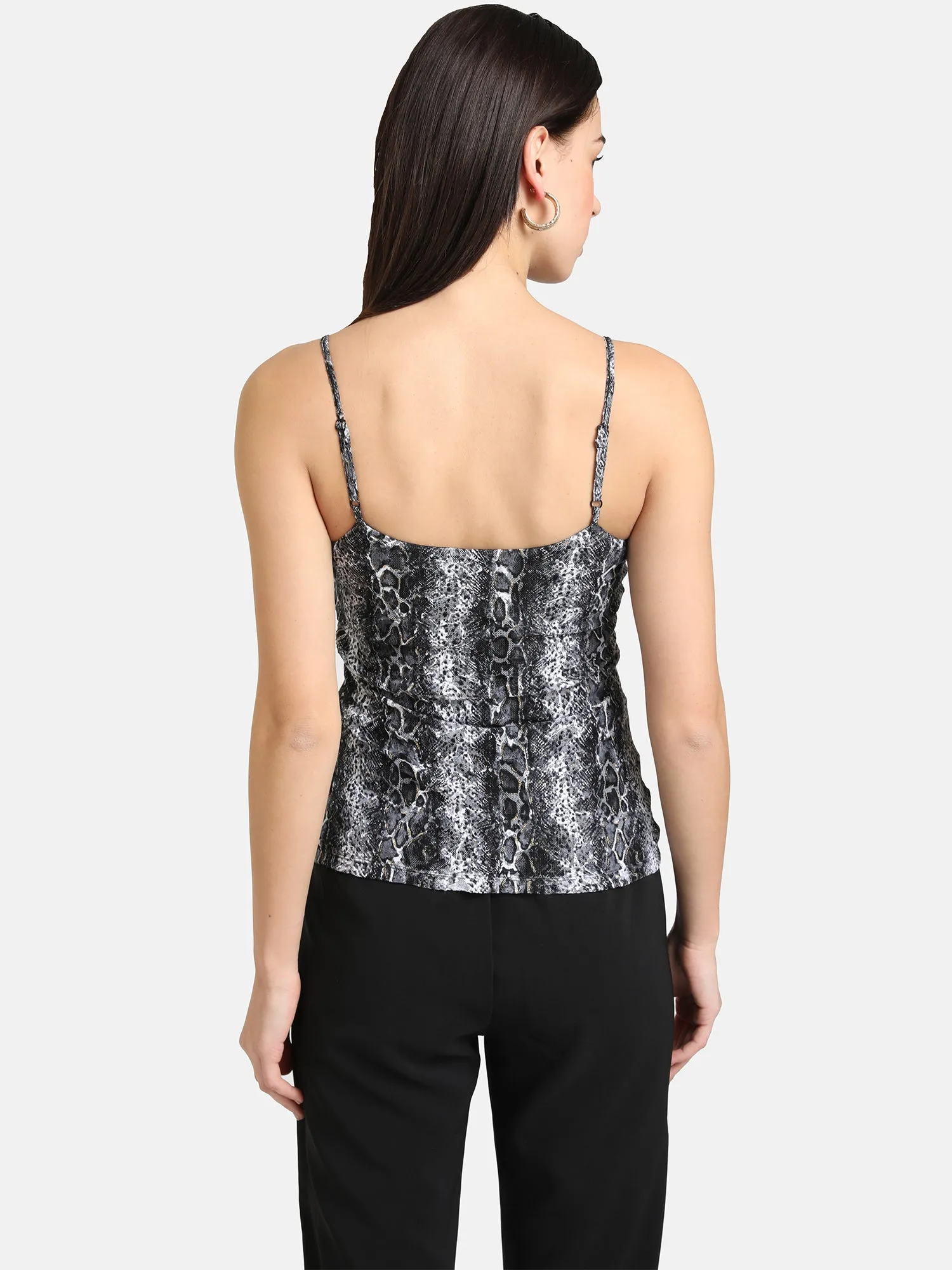 Stretch Lace Spaghetti Top