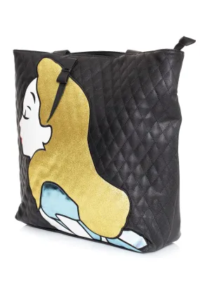 Quilted Alice In Wonderland Bag