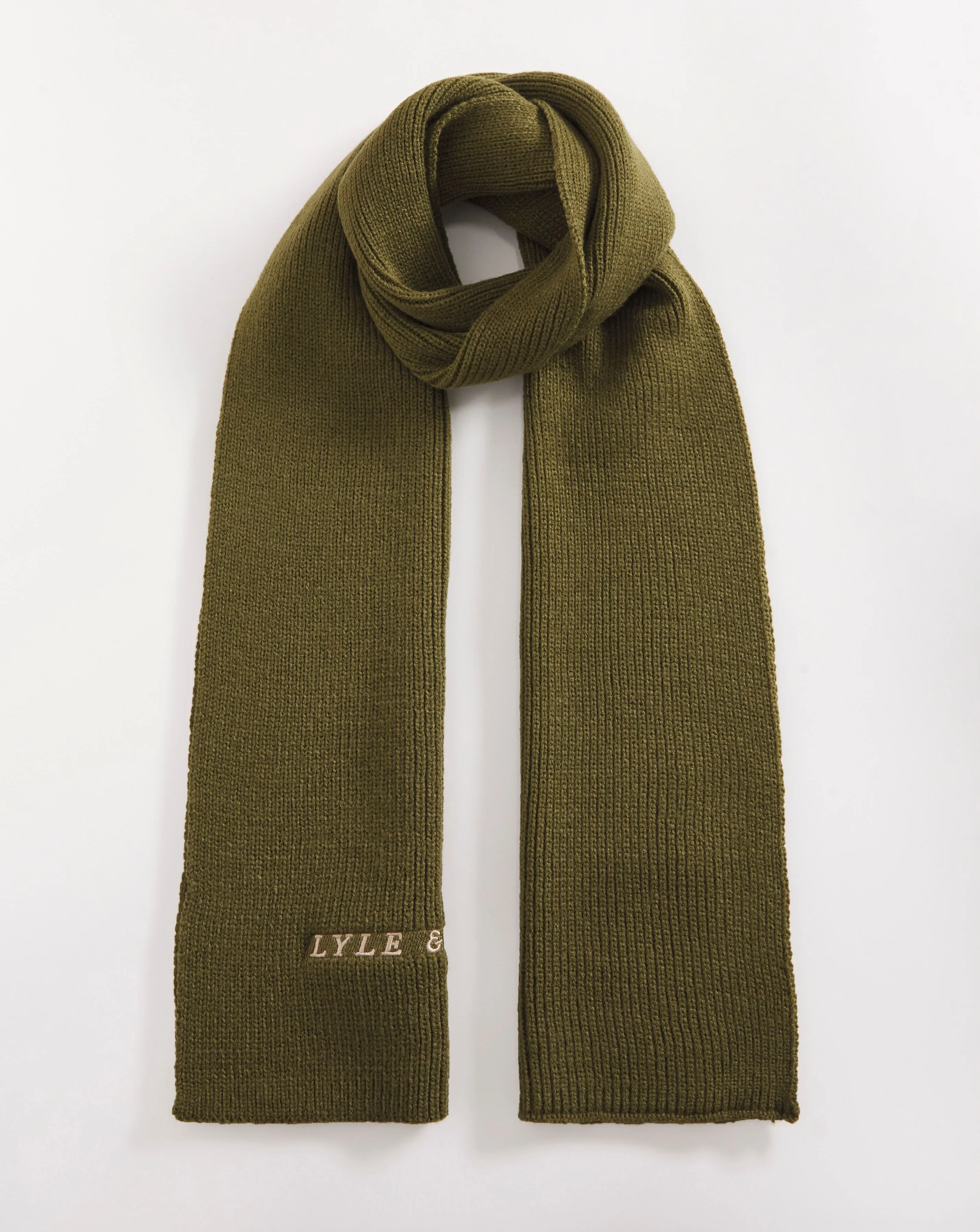 Ribbed Scarf by Maison Margiela