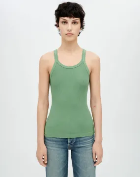 Emerald Ribbed Tank