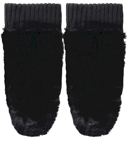 Rino Pelle Oxo Faux Fur Mittens Jules B