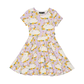 Rock Your Baby Princess Swan Waisted Dress