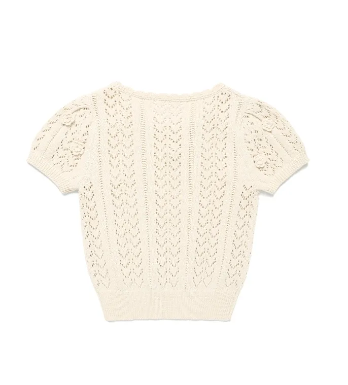 rolarola  |U-Neck Short Sleeves V-neck & Crew neck
