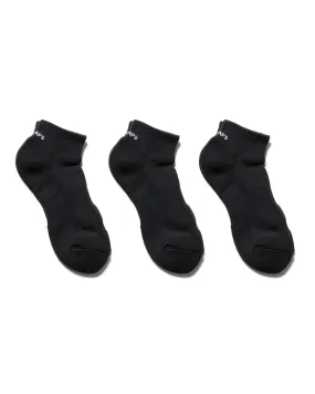 3 Piece Ankle Sox Black