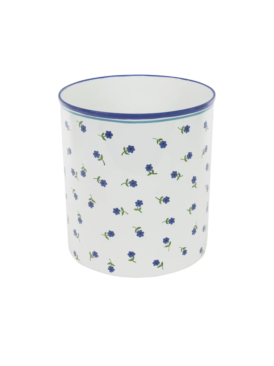 Royal Teddy Floral Enamel Ice Bucket