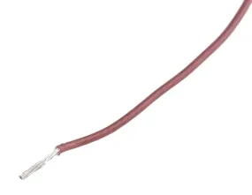 RS PRO Brown 0.6 mm² Hook Up Wire, 20 AWG, 19/0.2 mm, 100m, PTFE Insulation