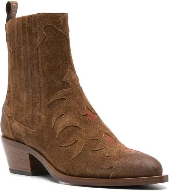 Sartore Brown Sensory Suede Boots