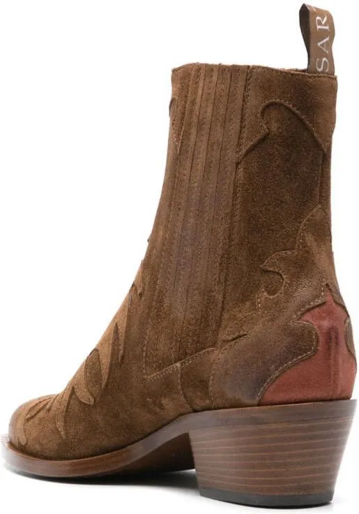 Sartore Brown Sensory Suede Boots