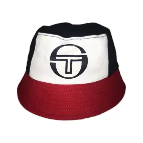 Sergio Tacchini Johnny Bucket Hats in Navy/Red/White