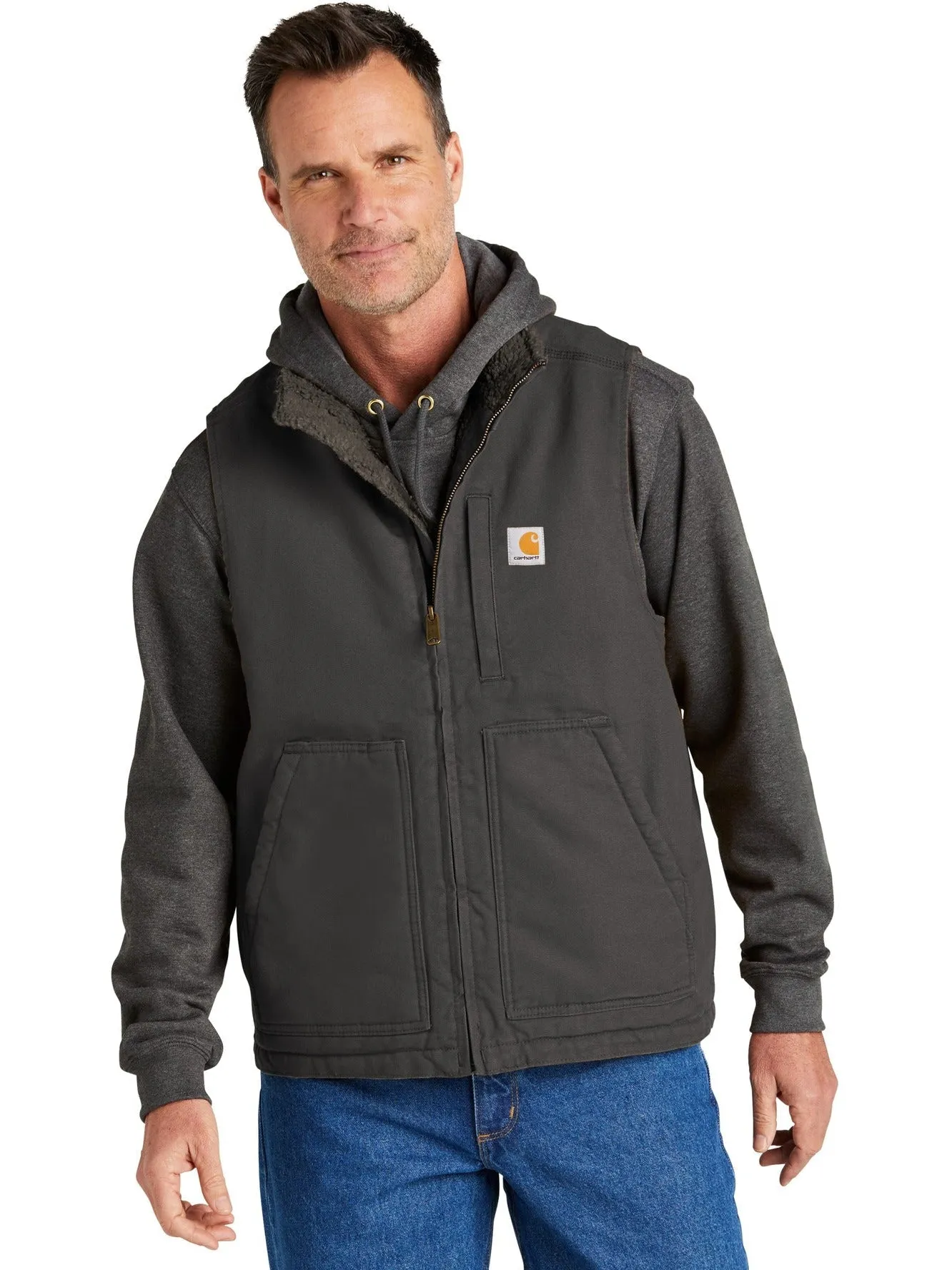 Carhartt Sherpa-Lined Mock Neck Vest