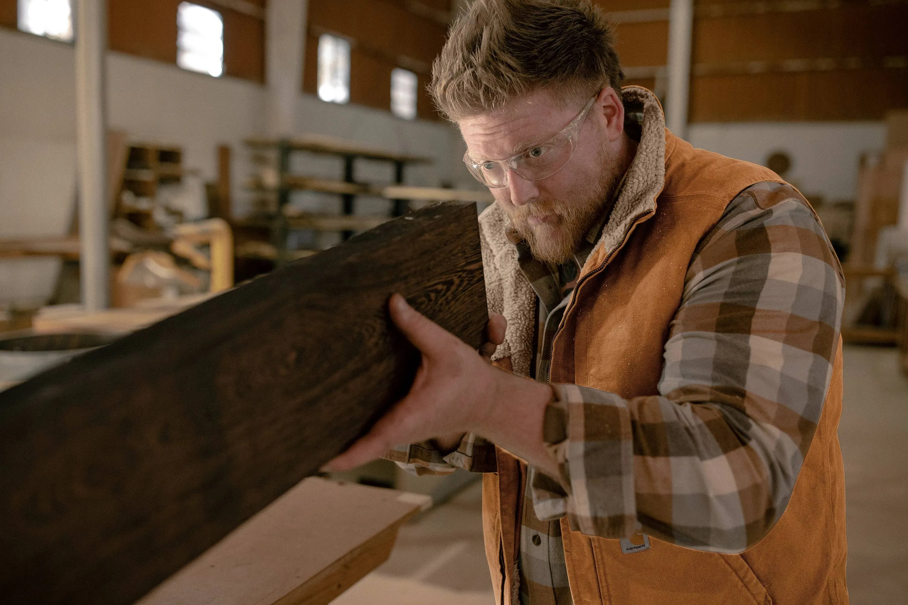 Carhartt Sherpa-Lined Mock Neck Vest