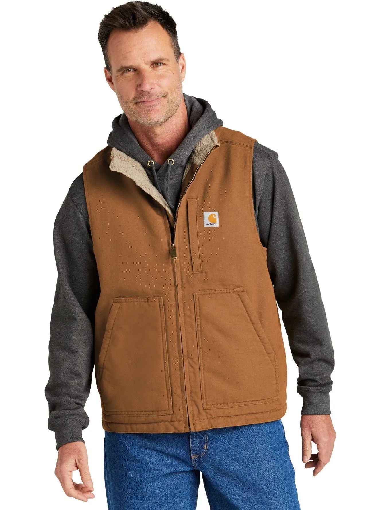 Carhartt Sherpa-Lined Mock Neck Vest