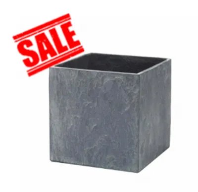 Slate Light Grey Cube 26 x 26cm Each