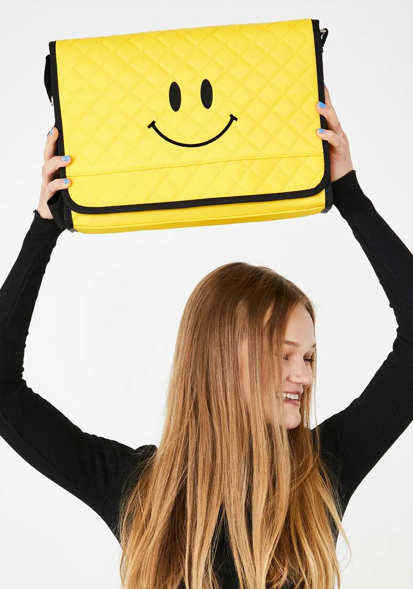 Smiling Sunshine Quilted Bag