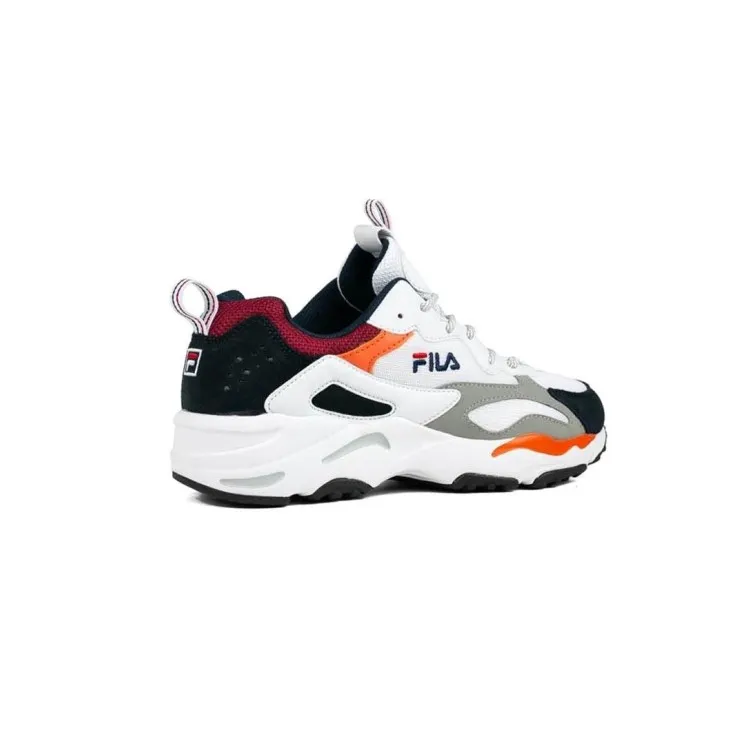 FILA 1010685 RAY TRACER White Men's Lace-Up Sneakers