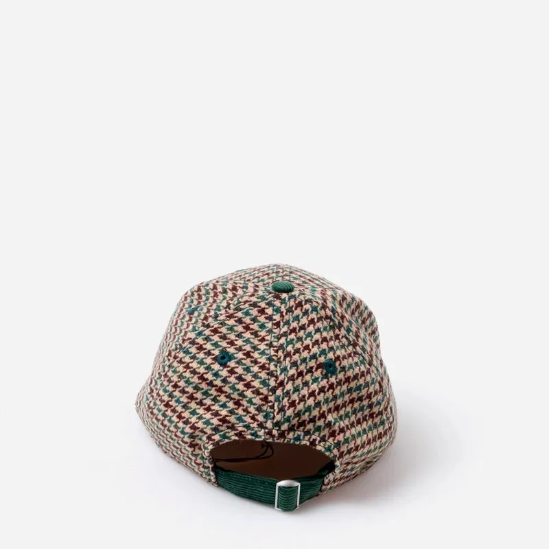 Soft Wool Pied De Poul Cappello da Baseball