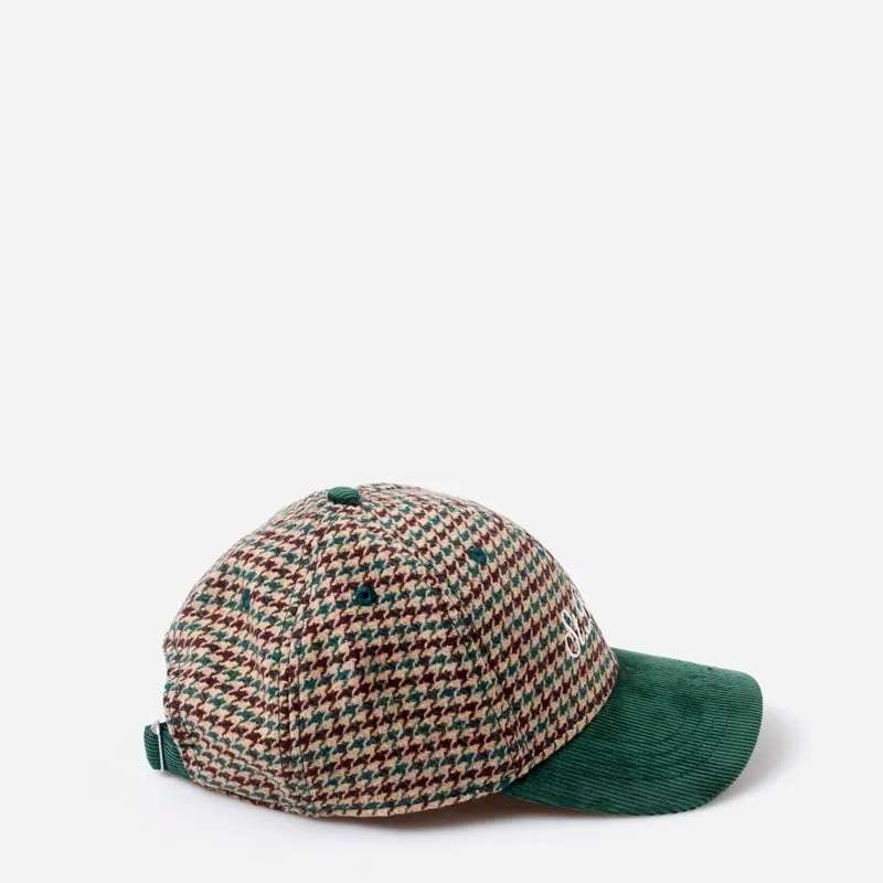 Soft Wool Pied De Poul Cappello da Baseball