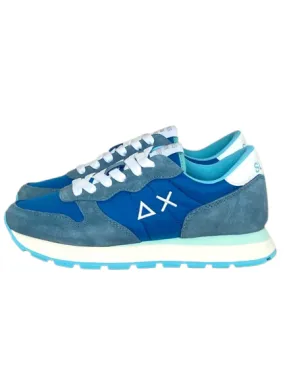 ALLY SOLID NYLON Z33201 AZZURRE SNEAKERS