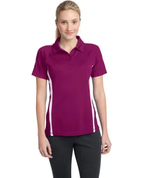 Sport-Tek® LST685 Women PosiCharge®   Micromesh Colorblock Polo
