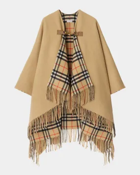 St. Marsh Fringe Wool Cape