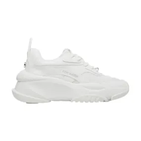 White Lace-Up Women's Sneakers by Steve Madden