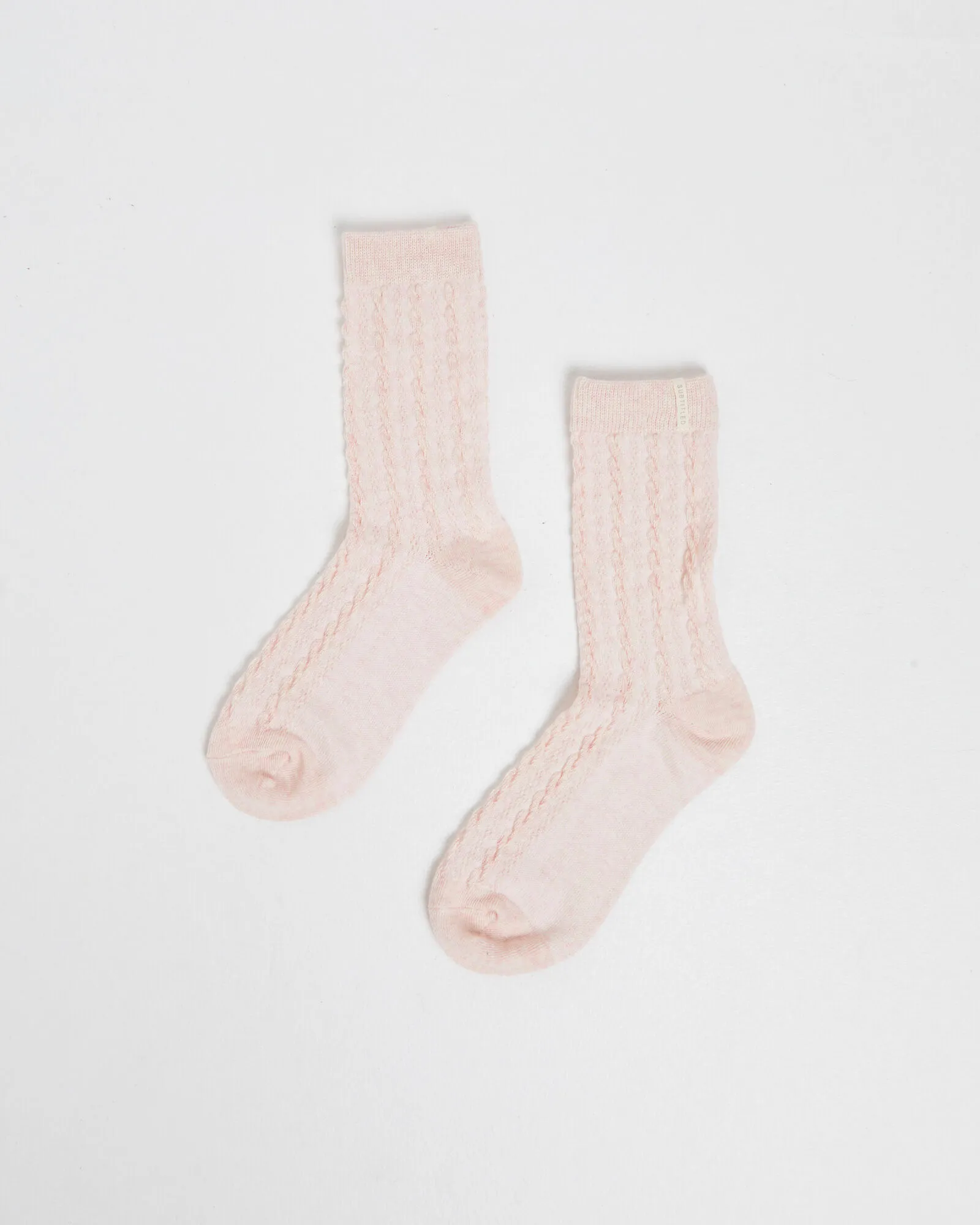 Lucia Cable Knit Socks Pack of 3