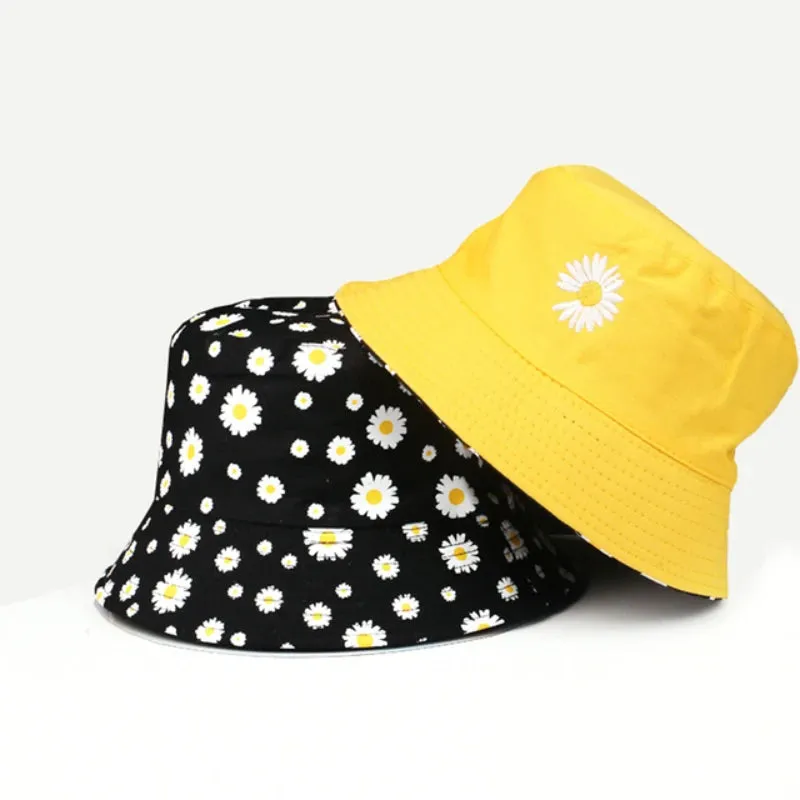 Summer Daisy Bucket Hats