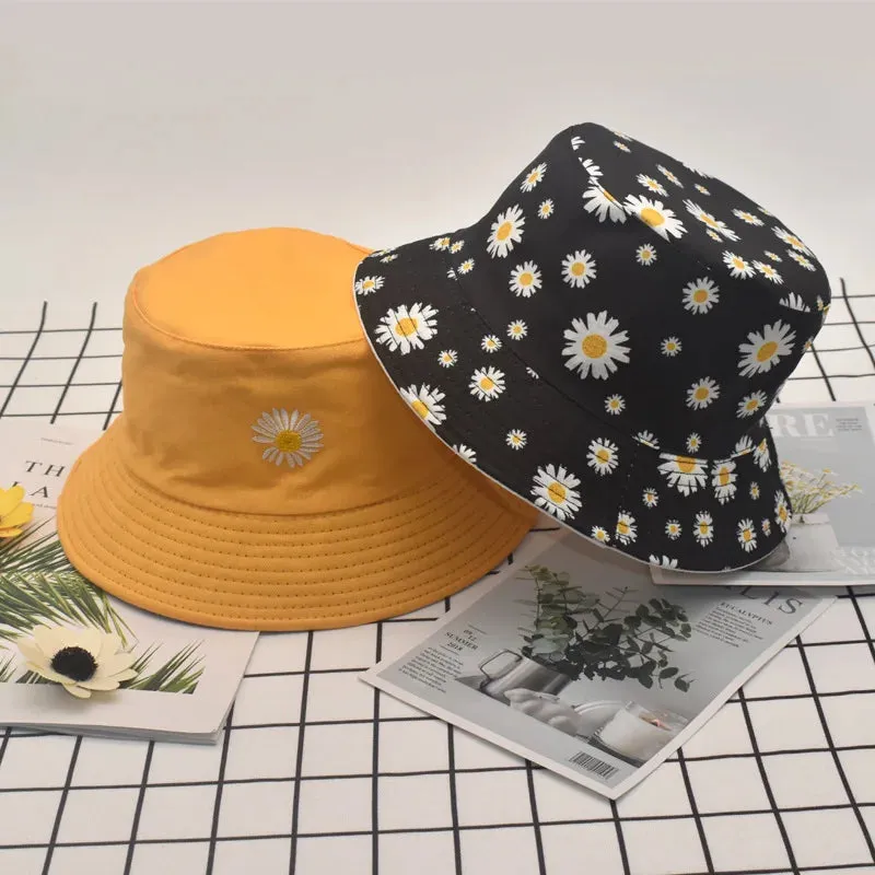 Summer Daisy Bucket Hats