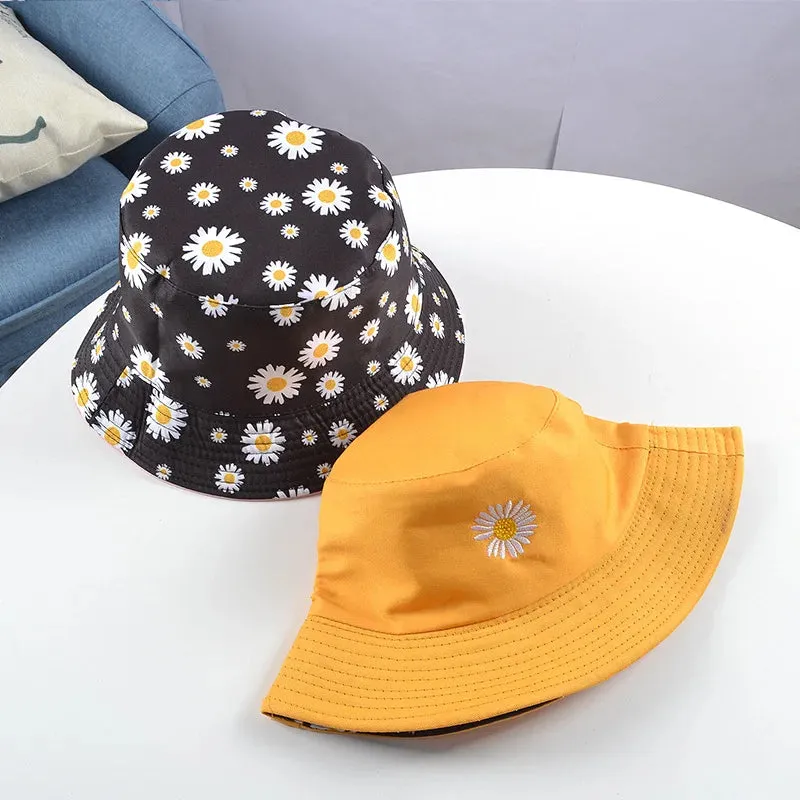 Summer Daisy Bucket Hats