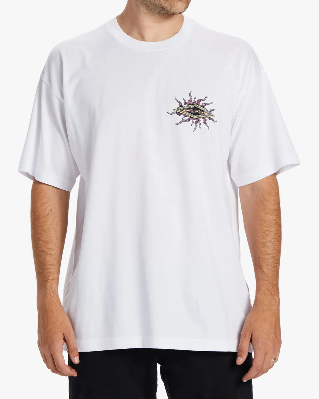 Sun Warp T-Shirt - White