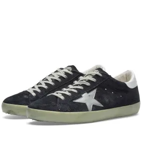 Superstar Suede Sneaker Navy & White