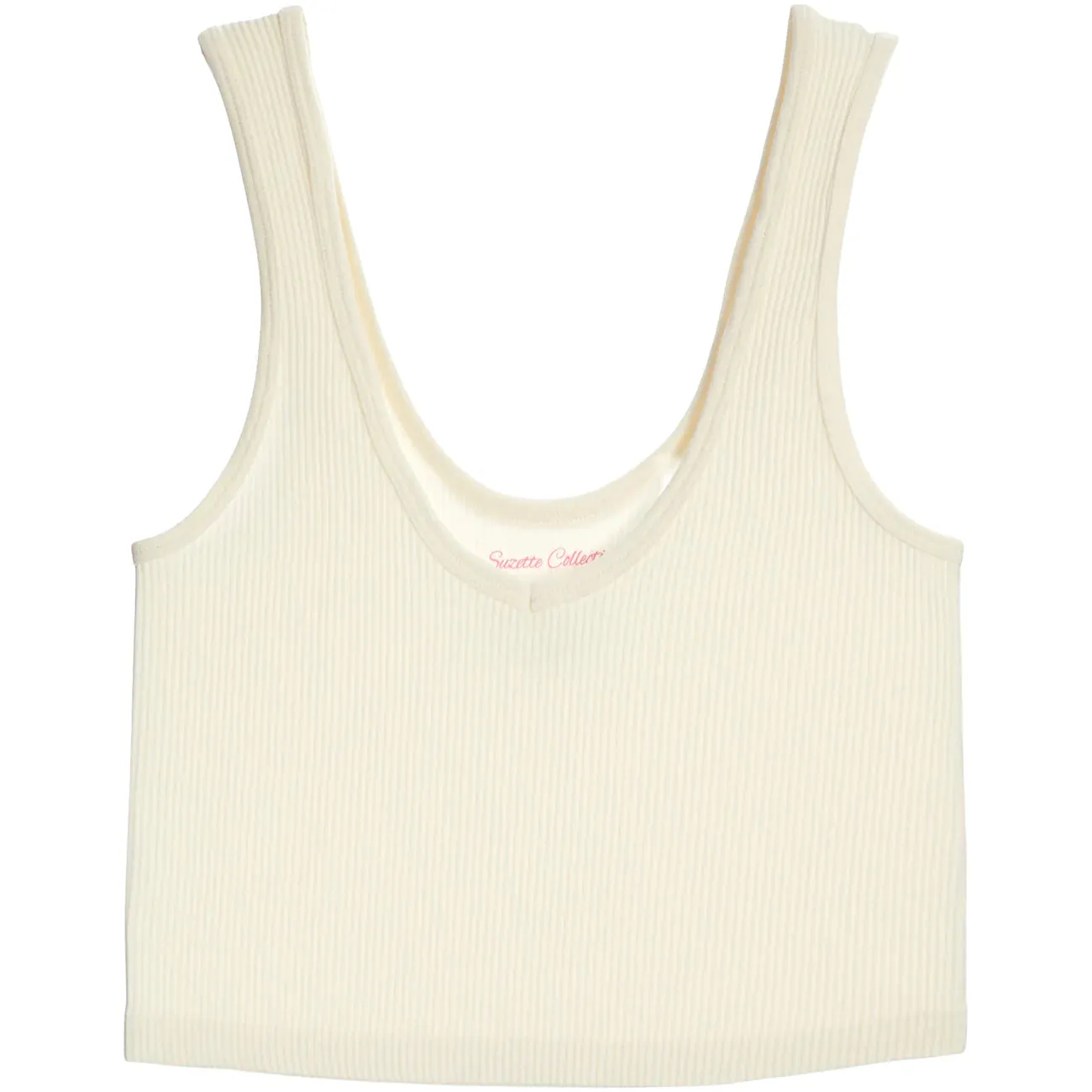 Suzette Collection V-Neck Ribbed Tank