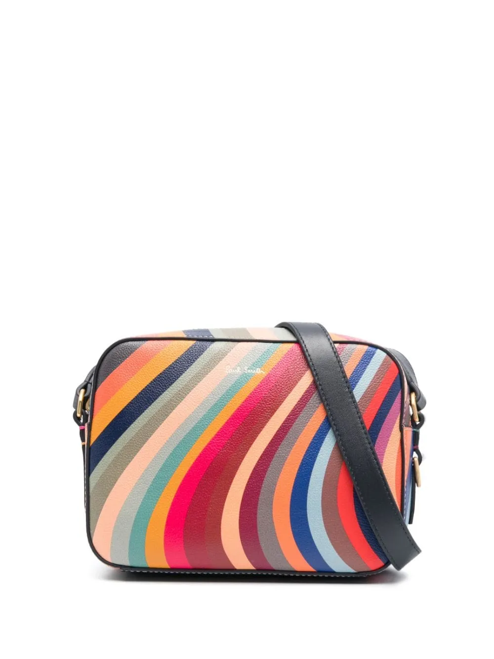 Leather Crossbody Bag Swirl