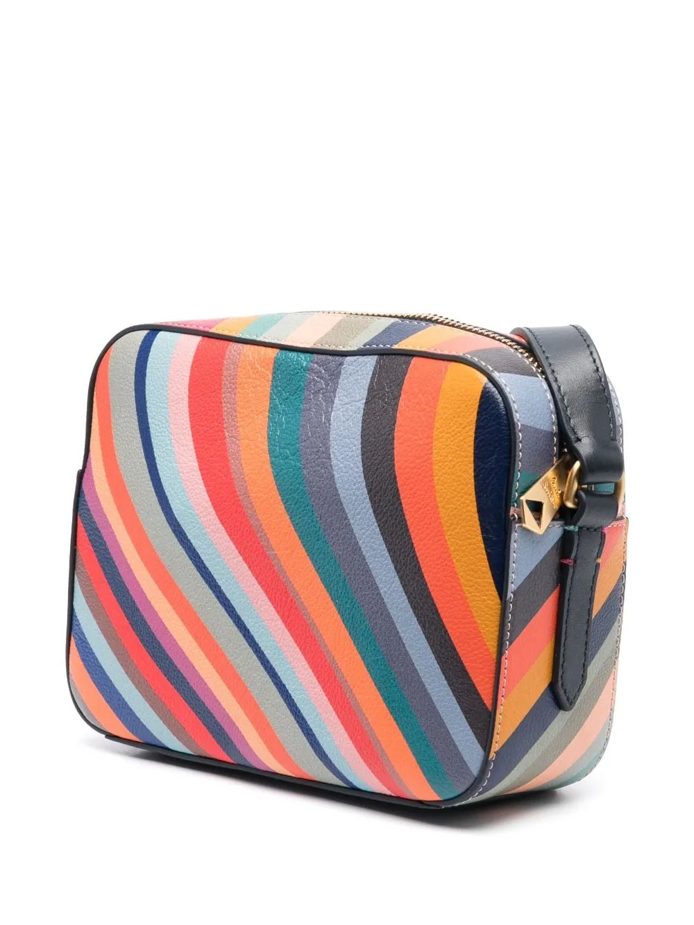 Leather Crossbody Bag Swirl