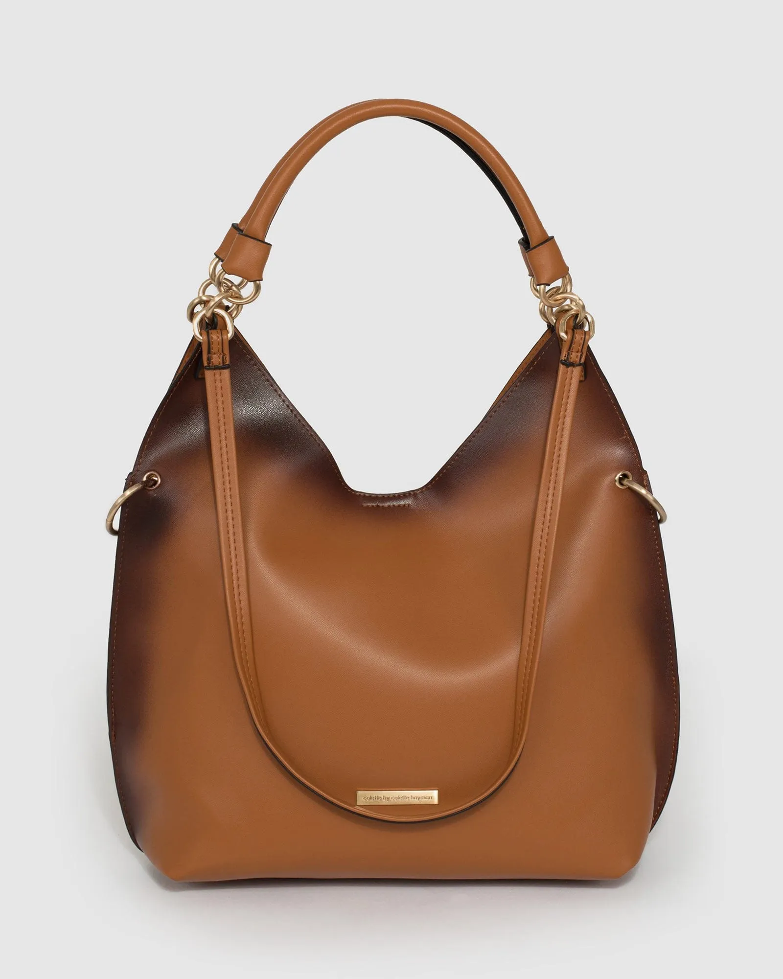 Tan Camila Slouch Bag