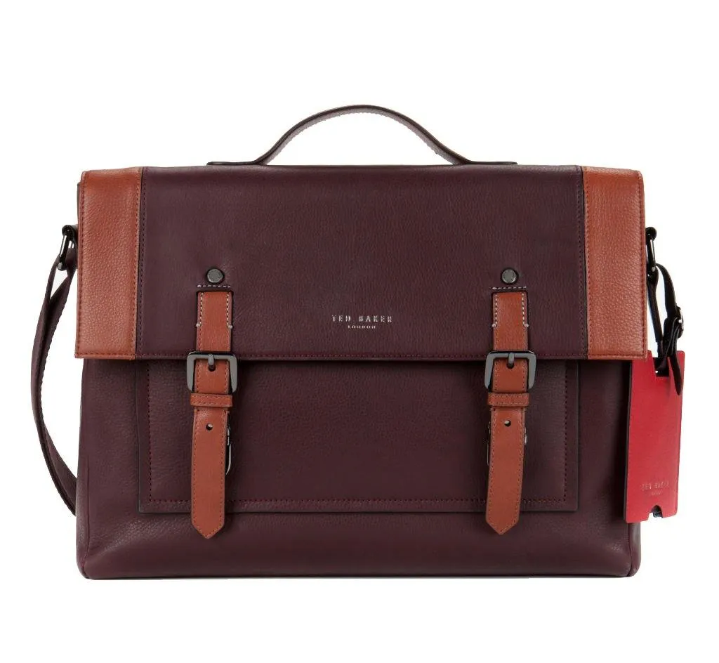 Ted Baker Tonal Leather Satchel