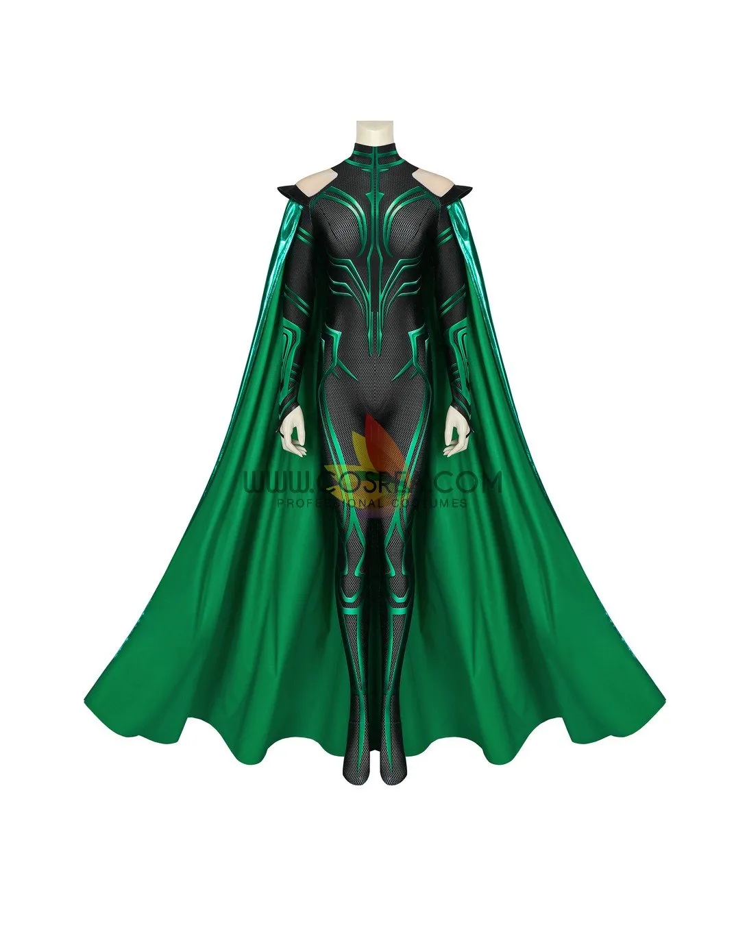 Digital Printed Cosplay Costume for Hela from Thor Ragnarok