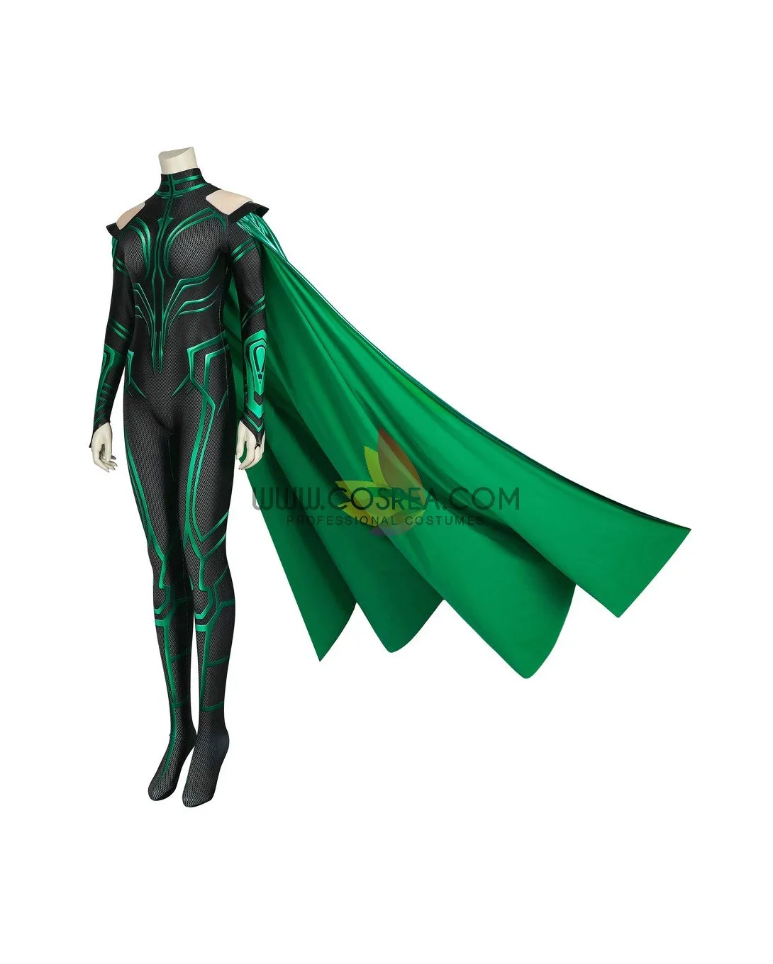 Digital Printed Cosplay Costume for Hela from Thor Ragnarok