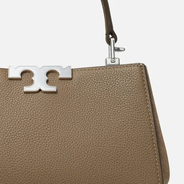 Tory Burch Mini Pebbled Leather Satchel