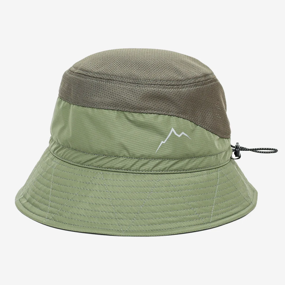 Trail Pertex Quantum Bucket Hat in Light Khaki