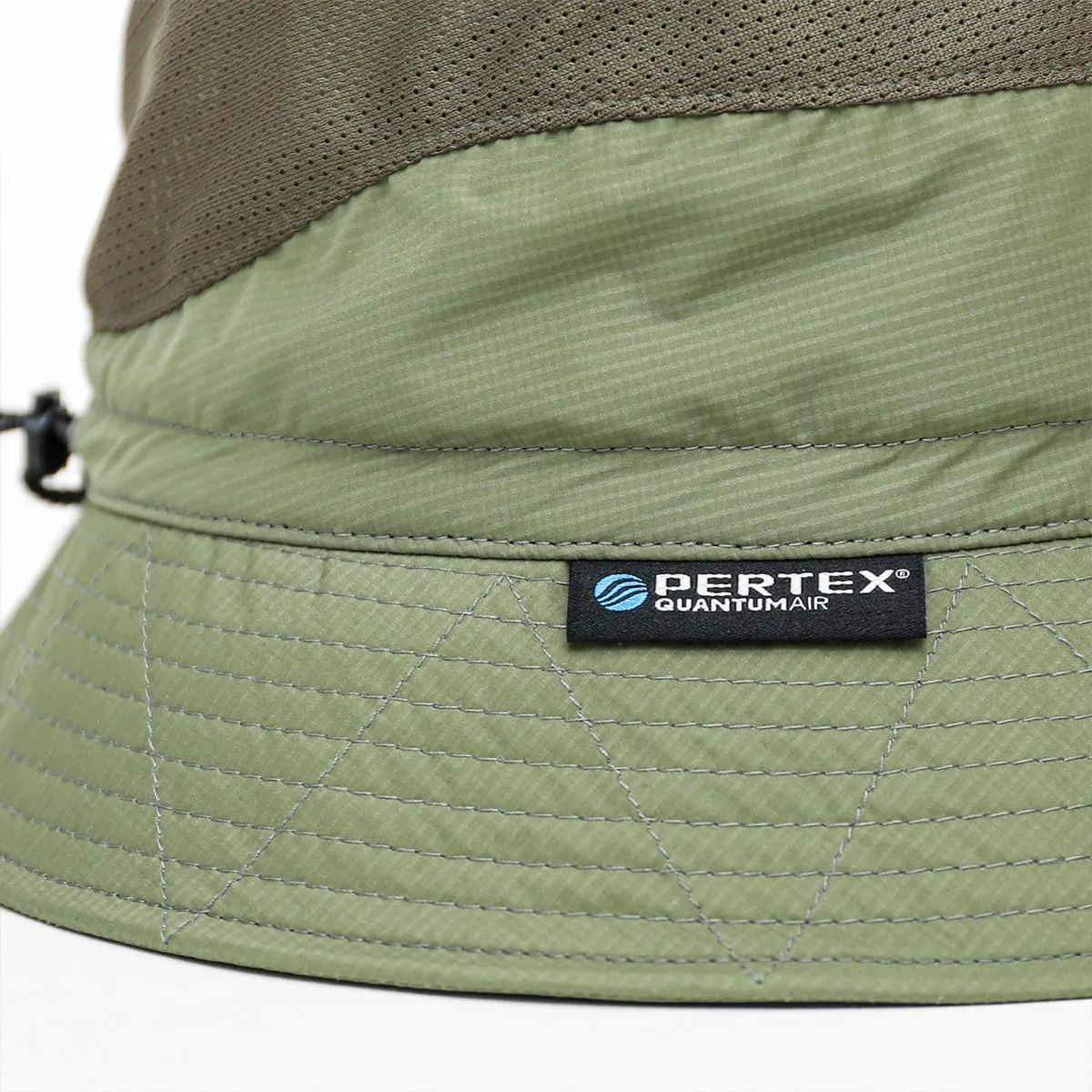 Trail Pertex Quantum Bucket Hat in Light Khaki