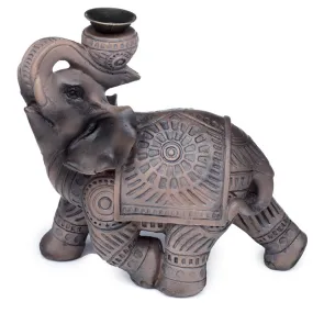 Elephant Backflow Incense Burner - Peace of the East