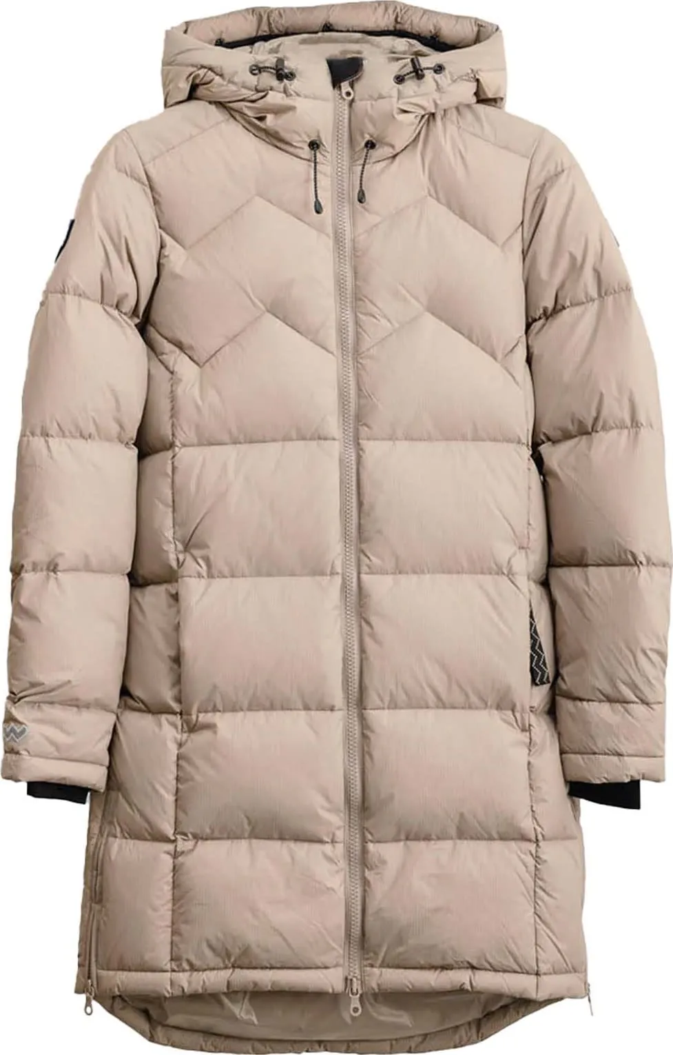 Unisex Regulator Down Coat in Moondust Color by Mountain Works