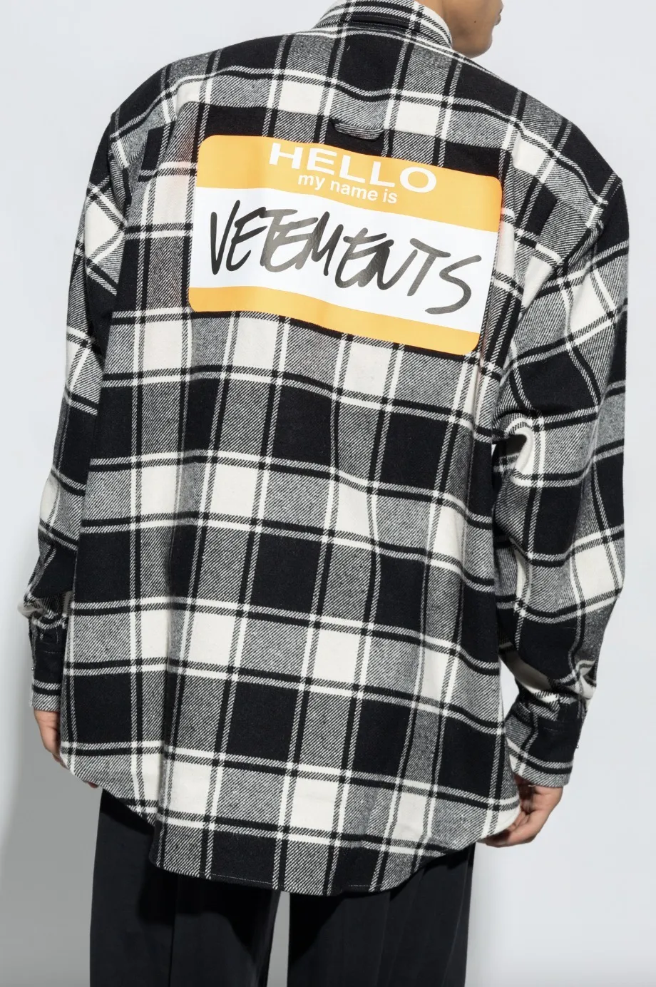 VETEMENTS  |Denim Street Style Plain Cotton Logo Shirts
