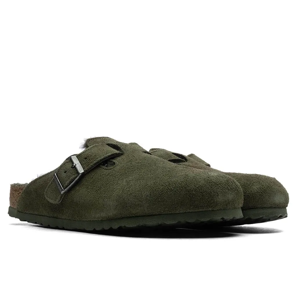 Thyme Wide Suede Boston