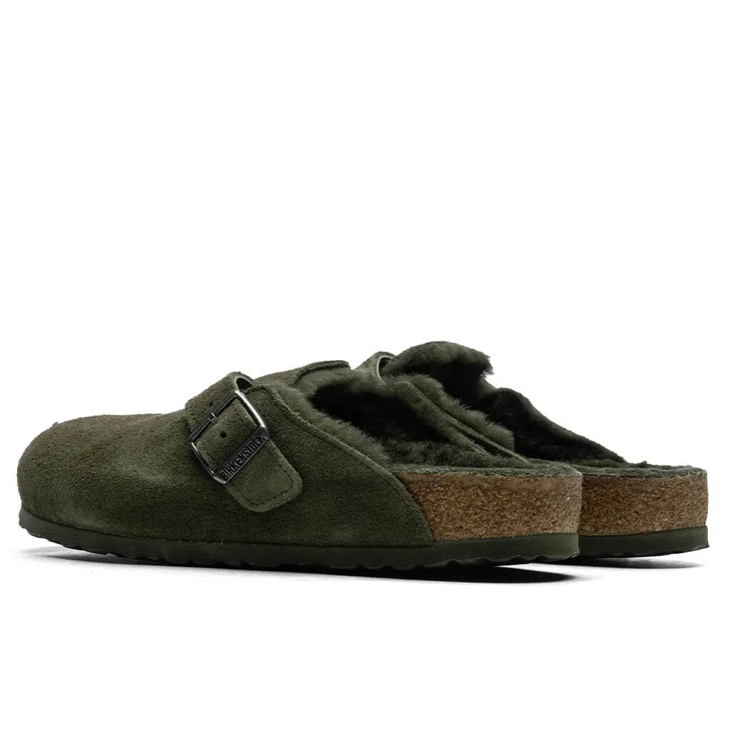 Thyme Wide Suede Boston