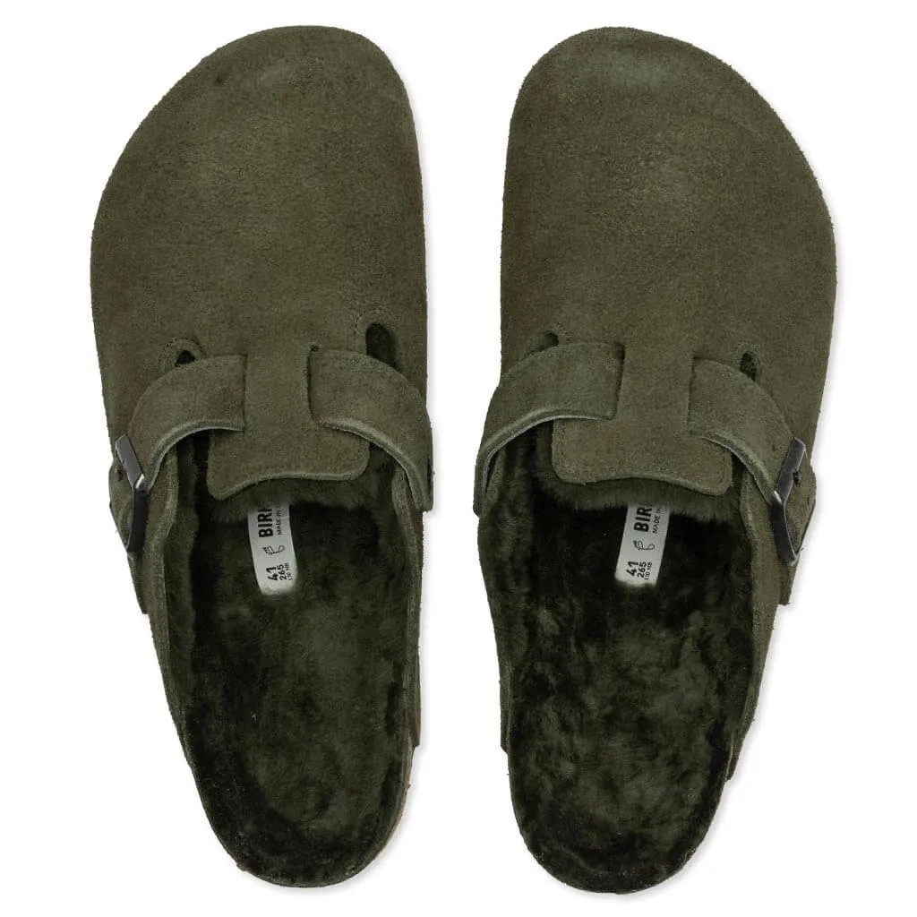 Thyme Wide Suede Boston